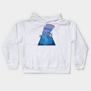 Mountain Blue Nefertiti and The Stars Kids Hoodie